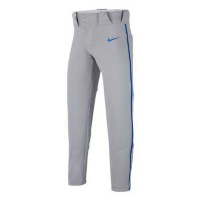 Nike Team Baseball Softball Pant Boy's Medium 2 Button Light Blue BQ6425