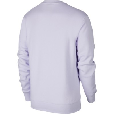 nike club sweatshirt lilac