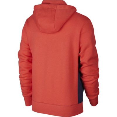 men's nike sportswear colorblock club fleece track jacket