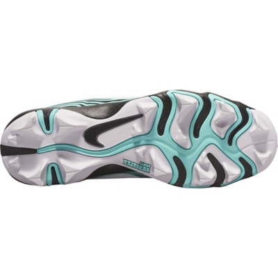 turquoise softball cleats