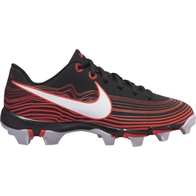 red softball cleats