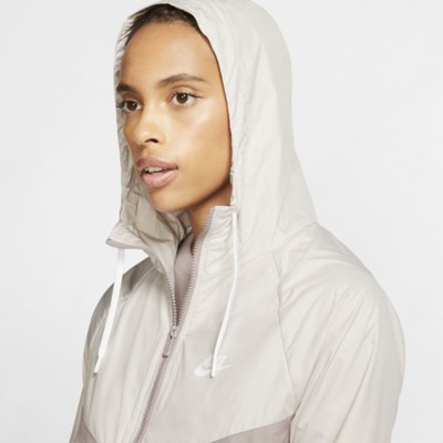 all white nike windbreaker womens