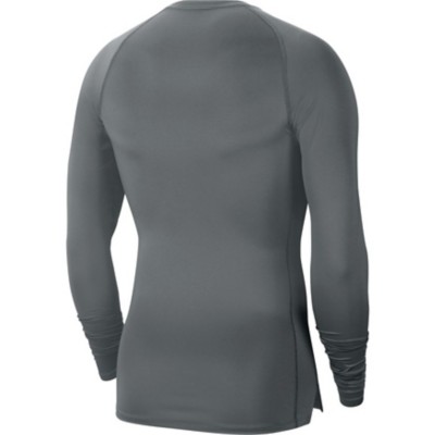 red nike long sleeve compression shirt