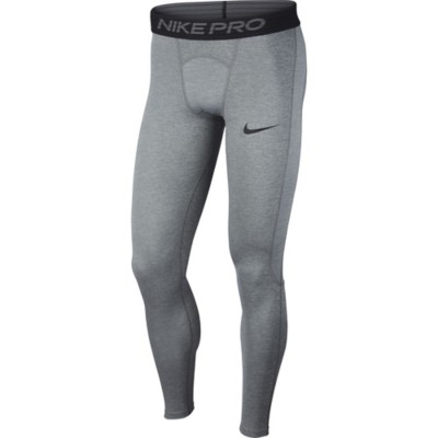 nike pro tights grey