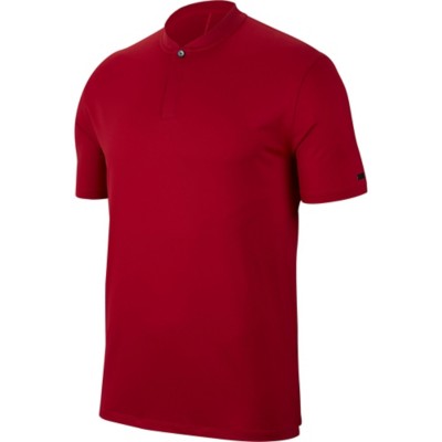 nike men's tiger woods blade collar golf polo