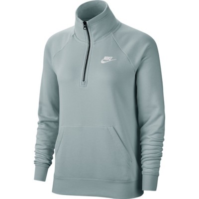 light blue nike quarter zip