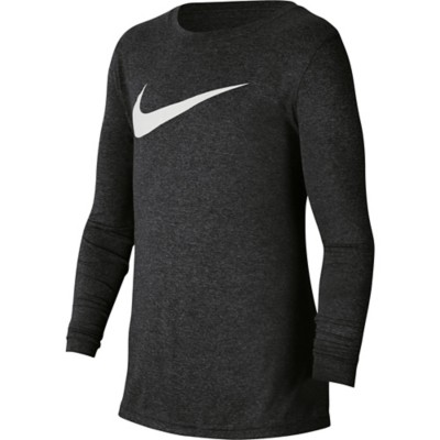 nike swoosh long sleeve top