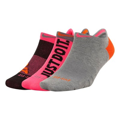 nike just do it socks orange