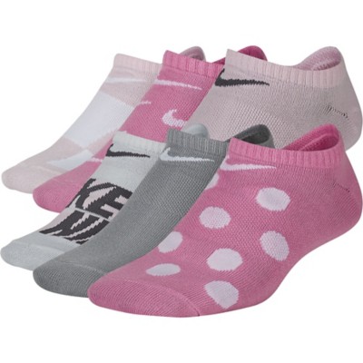 girls white nike socks