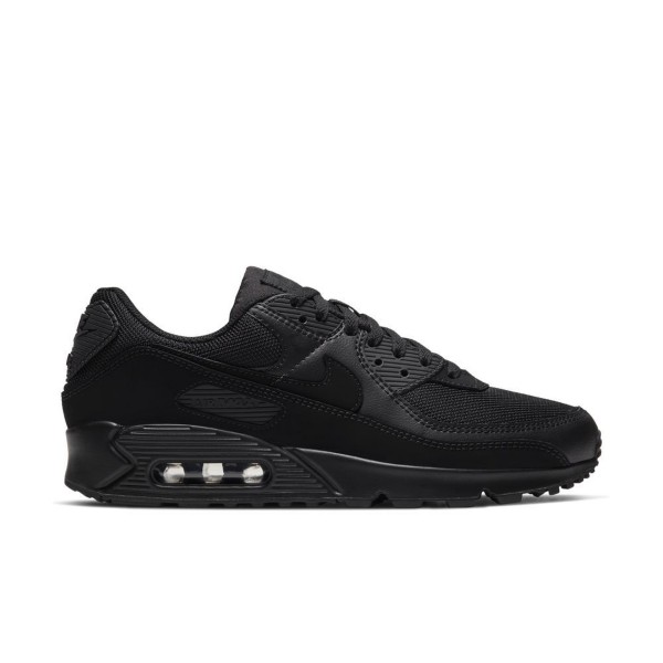 Men's Nike Air Max 90 Sneakers 9 Regular Black/Black/Black/White