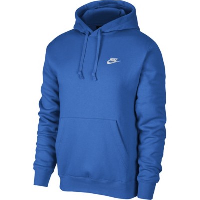 blue nike hoodie mens