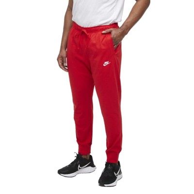 nike red joggers womens