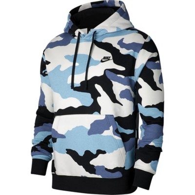 black and camo nike hoodie