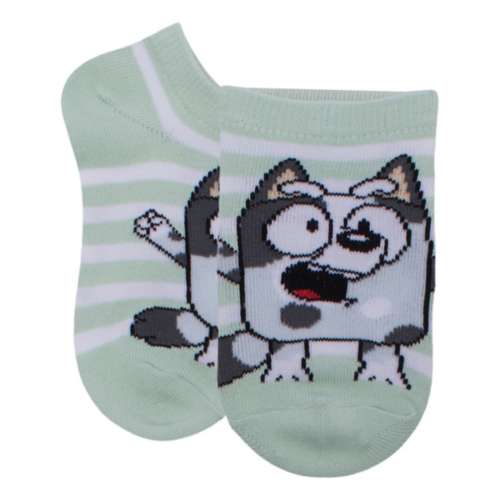Toddler Boys' Centric Socks Bluey 6 Pack No Show Socks