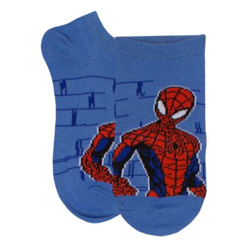 Youth Boys' Centric Socks Spiderman 6 Pack No Show Socks