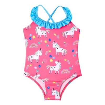 infant unicorn swimsuit