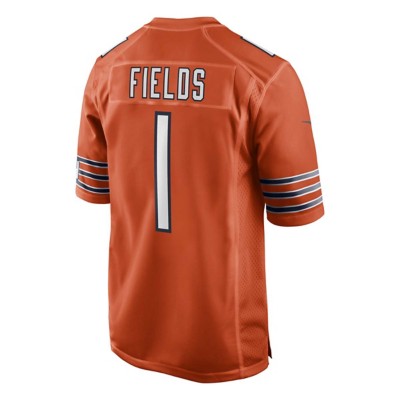 white justin fields bears jersey