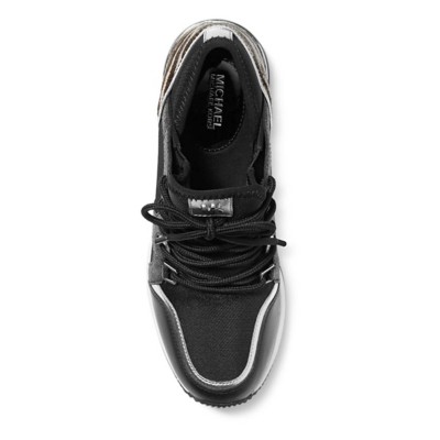 michael kors liv trainer sneakers black