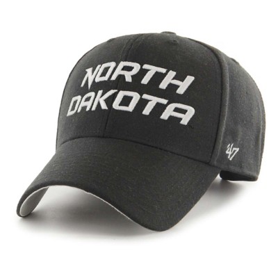 47 Brand North Dakota Fighting Hawks Sport Wordmark MVP Adjustable Hat