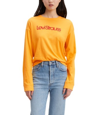 levi's long sleeve shirt womens