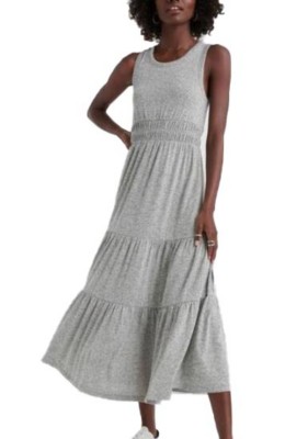 casual tiered maxi dress