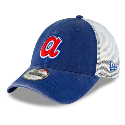 New Era Atlanta Braves Trucker 9Forty Adjustable Hat