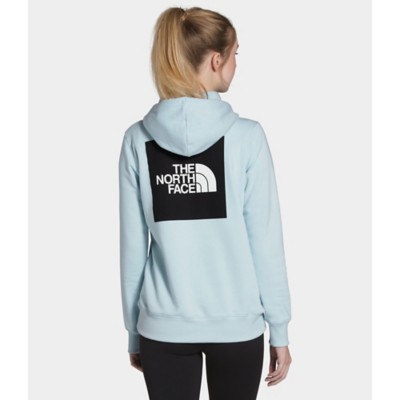 the north face women's red box pullover hoodie