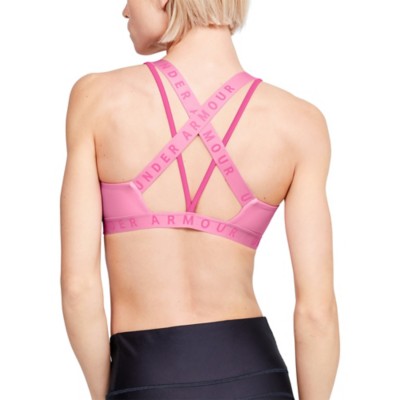 under armour tape strappy bra