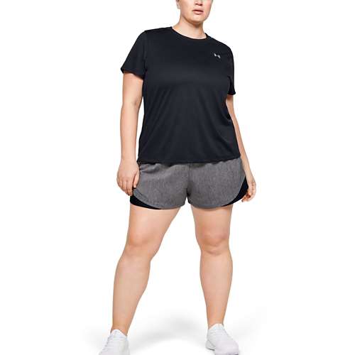 Women's Under armour Graphic Plus Size 3.0 Play Up Twist Shorts