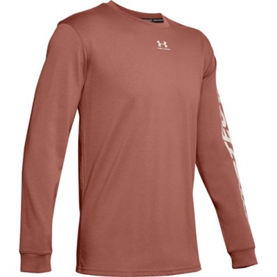 brown under armour long sleeve shirt