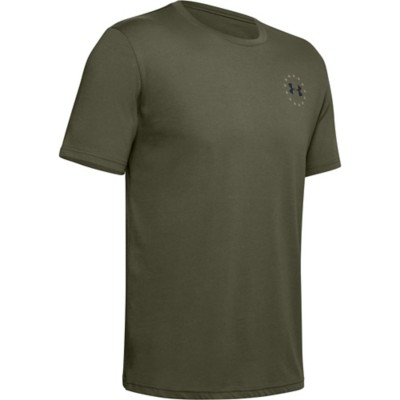 men's under armour flag shirt