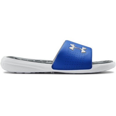 men's ua playmaker fixed strap slides