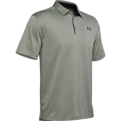 grey under armour polo