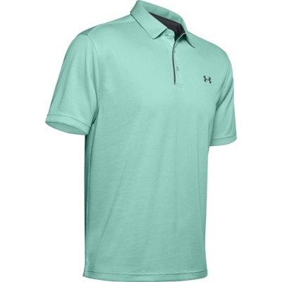 hunter green under armour polo