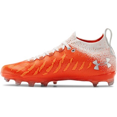 orange mens football cleats