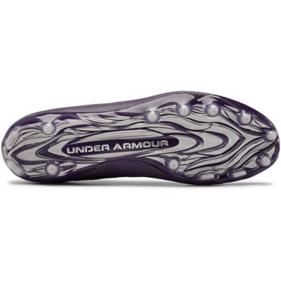 under armour football cleats purple