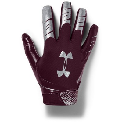 football gloves maroon