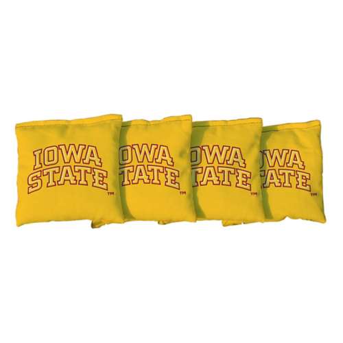 Victory Tailgate Iowa State Cylcone Bean bag belt 4 Pack