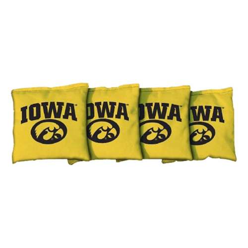 Victory Tailgate Gold Iowa Hawkeyes Cornhole Bags 4 Pack