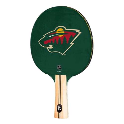 Victory Tailgate Minnesota Wild Table Tennis Paddle Logo Design