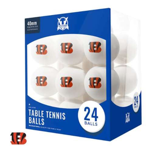 Victory Tailgate Cincinnati Bengals 24-Pack Ping Pong Balls