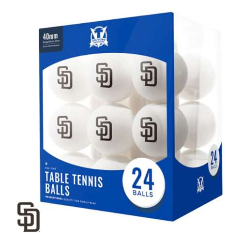 Victory Tailgate San Diego Padres 24-Pack Ping Pong Balls
