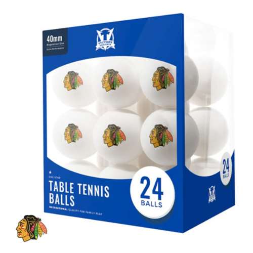Victory Tailgate Chicago Blackhawks 24-Pack Ping Pong Balls