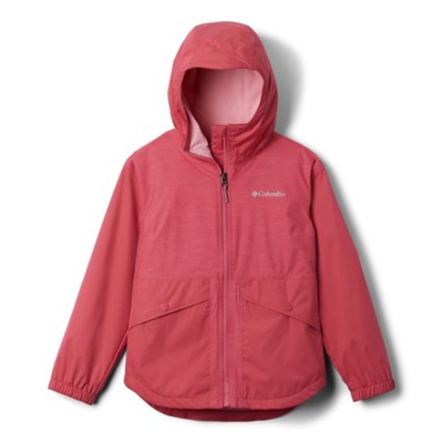 columbia fleece lined rain jacket