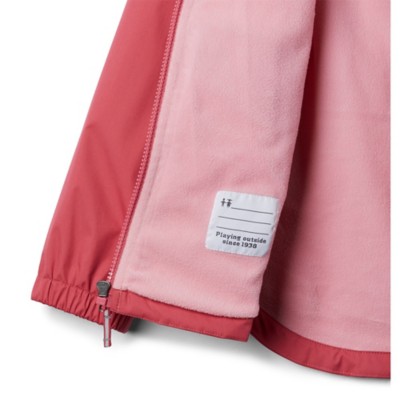 columbia fleece lined rain jacket