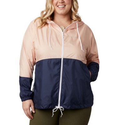 columbia plus size flash forward windbreaker