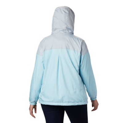 columbia flash forward lined windbreaker plus size