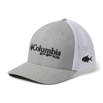grey columbia pfg hat