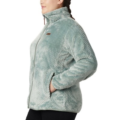 columbia fire side sherpa full zip jacket women's plus sizes