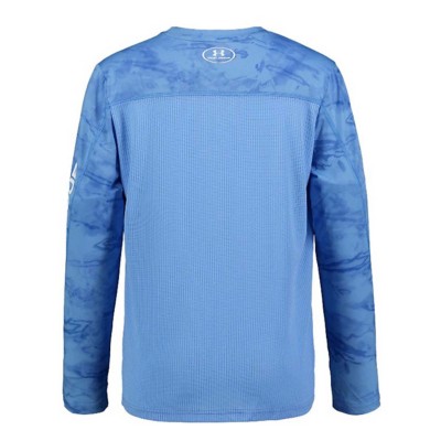 light blue under armour long sleeve